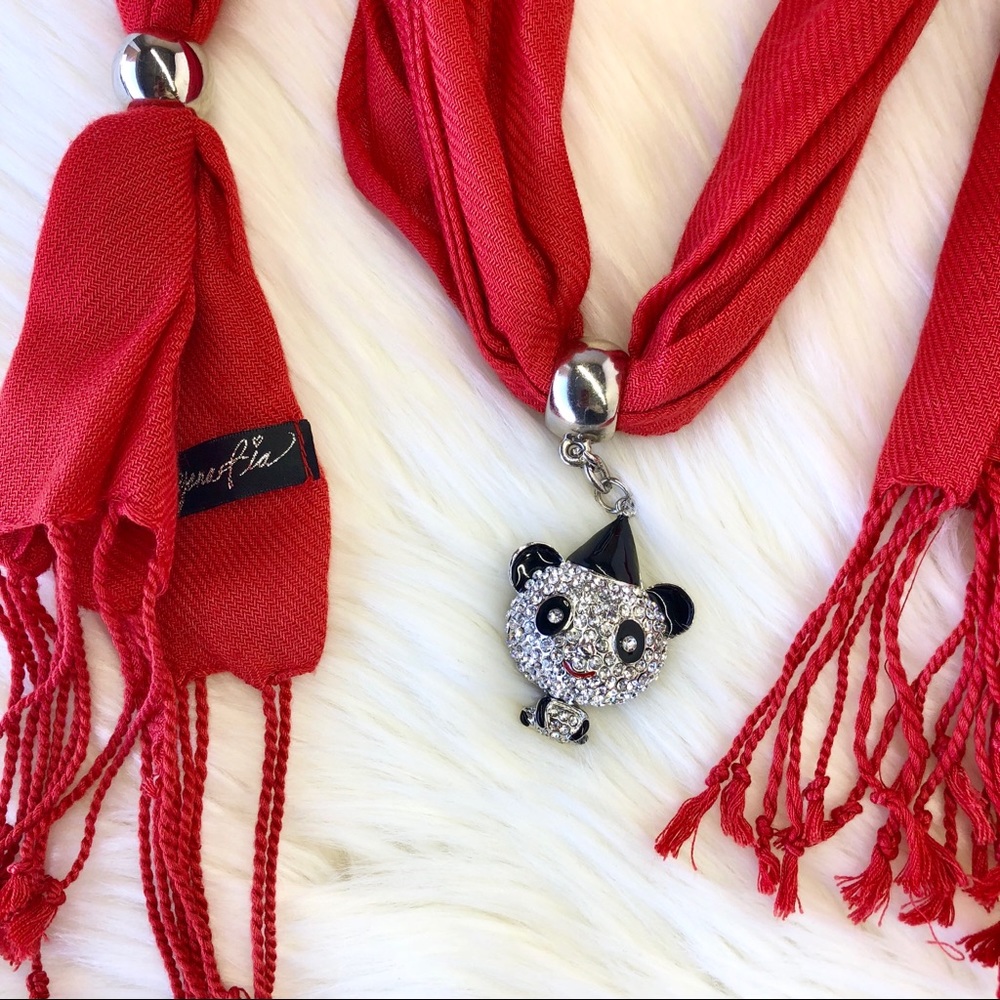 🐼 Eyanatia Pashmina Jewelry Scarf 🐼
